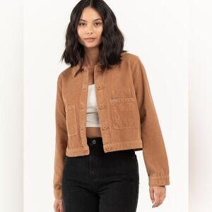 RVCA Jaded Womens Corduroy Shacket
